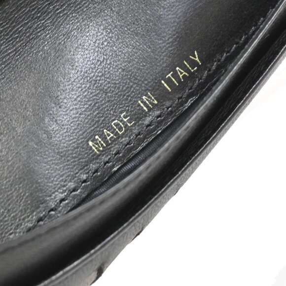 CHANEL CC Logo Trifold Compact Wallet Grained Calfskin Leather Black - Picture 7 of 16